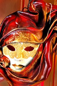 Venetian Carnival Mask - Maschera di Carnevale - Venice Italy - Creative Commons by gnuckx