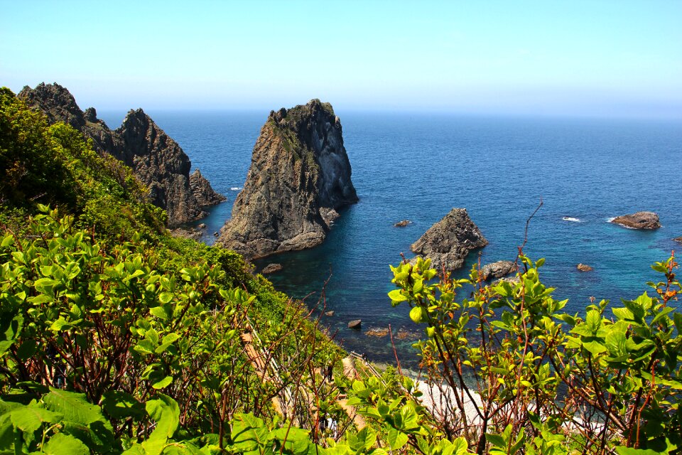 Beach rock hokkaido