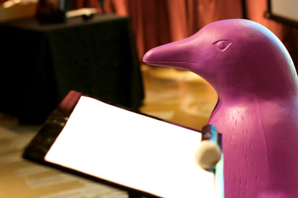 Your Keynote Speaker is P. Penguin