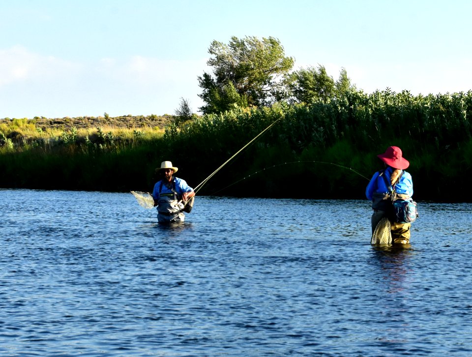 Flyfishing at Seedskadee National Wildlife Refuge