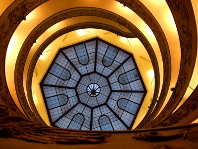 Spiral Stairs at Vatican Museums - Vatican City Italy - Creative Commons by gnuckx photo