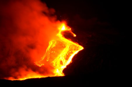 Etna Volcano Paroxysmal Eruption Jan 12 2011 - Creative Commons by gnuckx photo