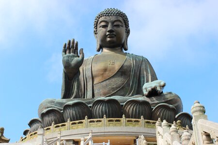 Tian tan buddha bronze hong kong