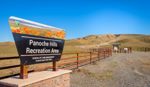 Panoche Hills Sign photo