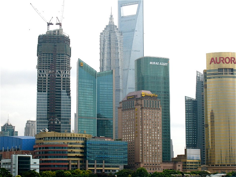 View of Pudong from the Bund