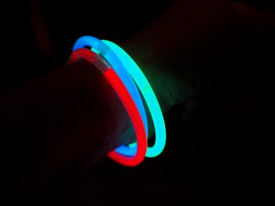 Shining color lights
