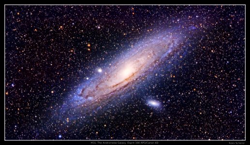 M31 with a bit more colour v3. DSLR Image (Explore)