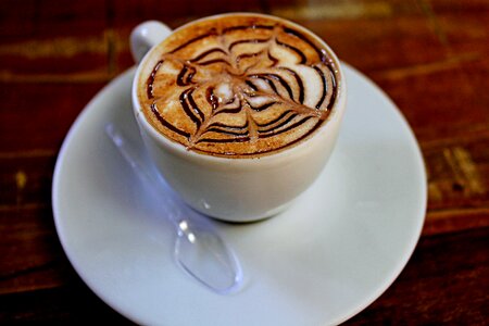 Cup of cafe porcelain cup coffee designed