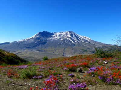 Loowit Falls Hike at Mt. St. Helens NM in Washington