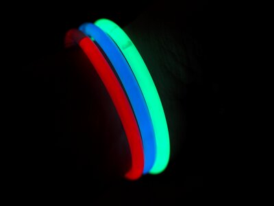 Shining color lights