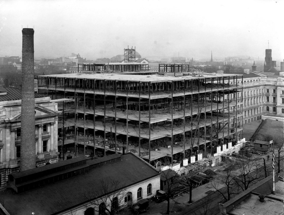 1928 (Dec 31) A Sect Admin Bldg looking NE USDA Construction Photo Collection (1)