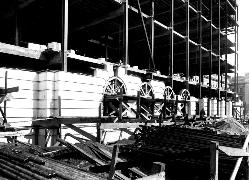 1929 (Feb 1) A Section Admin Bldg looking NE USDA Construction Photo Collection (1)