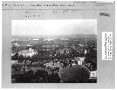 1908 (ca) East View from Monument NARA RG 16-G Box 324