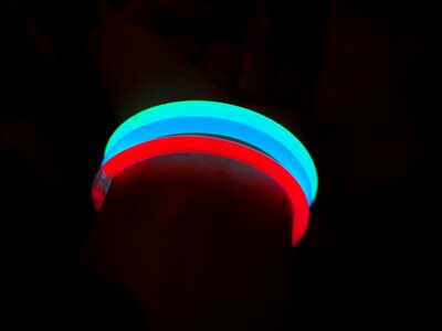 Shining color lights