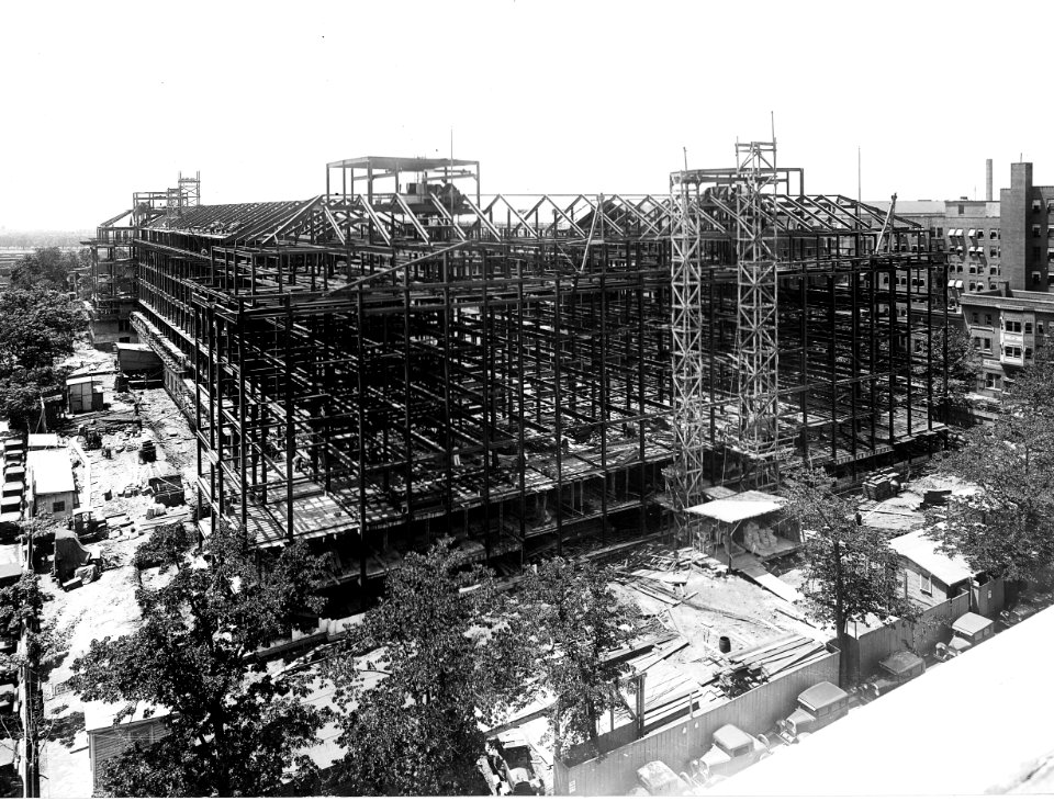 1931 (June 2) South Bldg Looking SW USDA Construction Photo Collection (1)