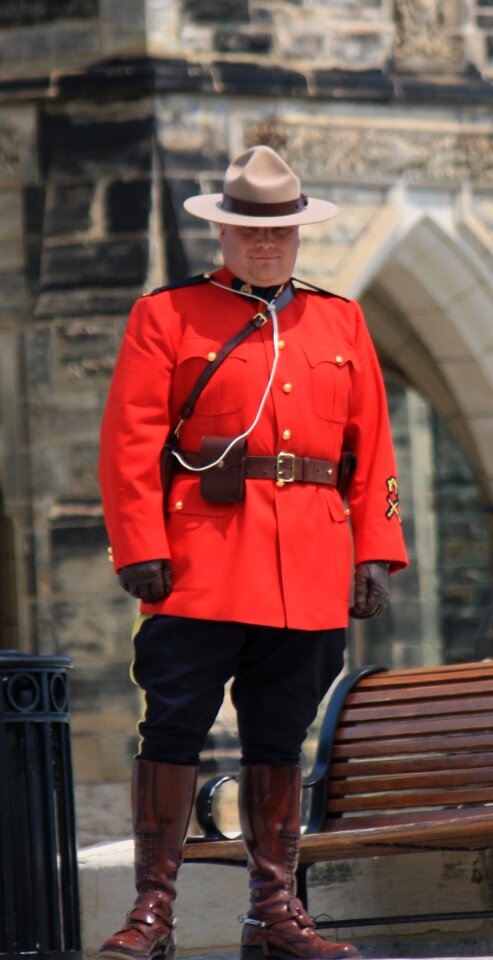 Guard uniform man