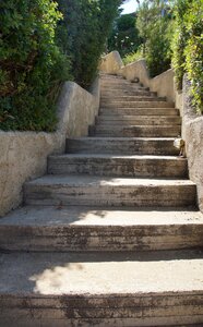 Stone staircase stone steps photo