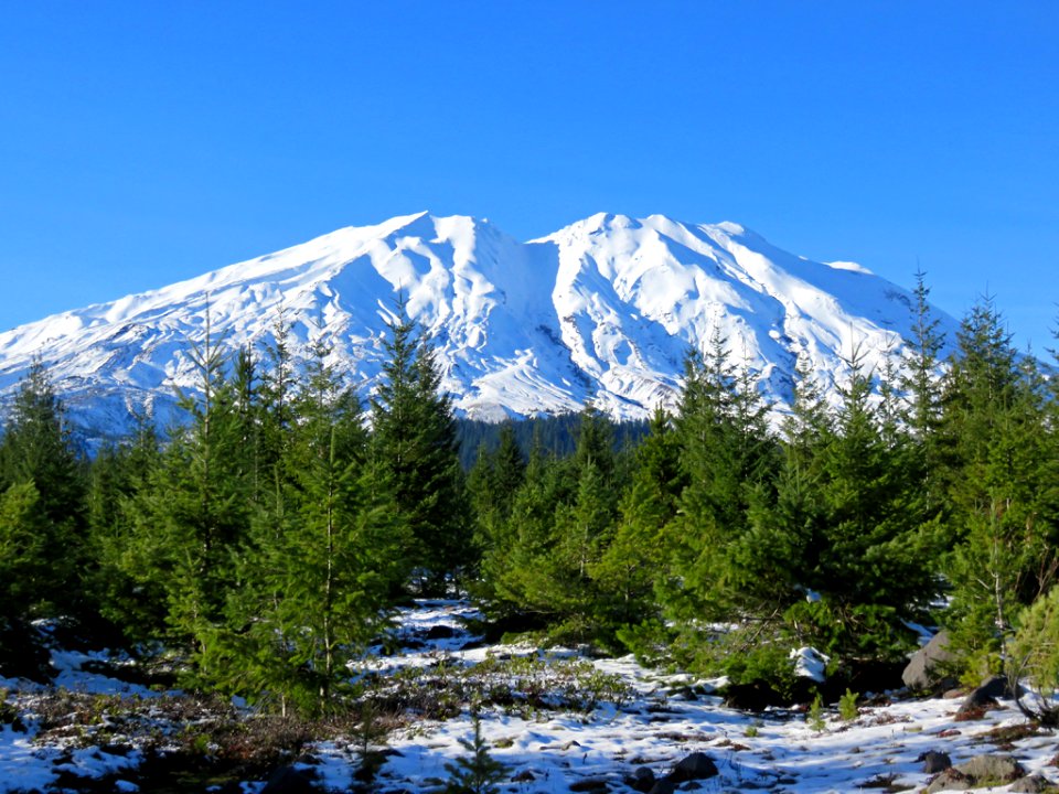 Lahar Viewpoint at Mt. St. Helens NM in WA
