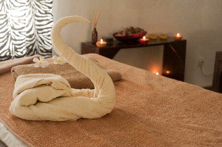 Spa massage relaxation photo