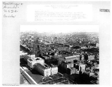 1931 (Feb 25) Aerial all USDA bldgs NARAII RG 16-G Box 4 27197-C