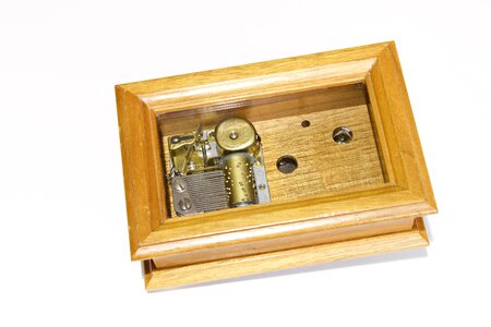 Casket musical instrument music box