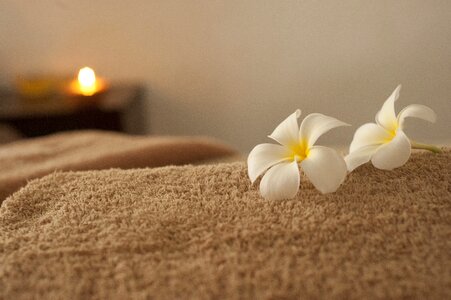 Relaxation spa massage photo