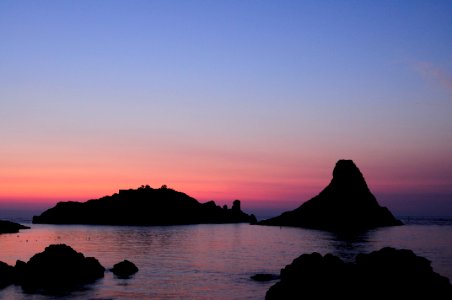 Islands of the Cyclops at Dawn Sicily Italy - Creative Commons by gnuckx