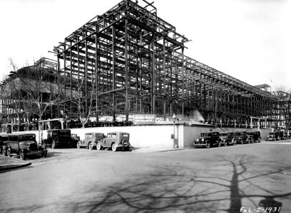 1931 (Feb 3) South Bldg Looking NW USDA Construction Photo Collection (1)