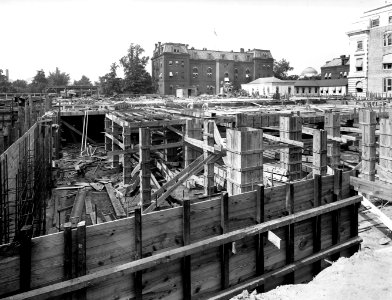 1928 (July 2) A Sect Admin Bldg Looking NE USDA Construction Photo Collection (1)