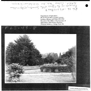 1901 (ca) Grounds of USDA NARA II RG 16-FLS-43-8 Box 8