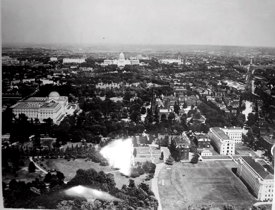 1915 (June) Aerial from Washington Monument MS Collection 182 USDA History Collection NAL (5)