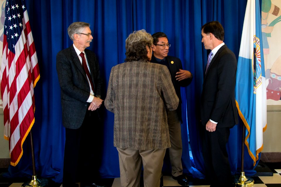 Native American Policy Signing Ceremony
