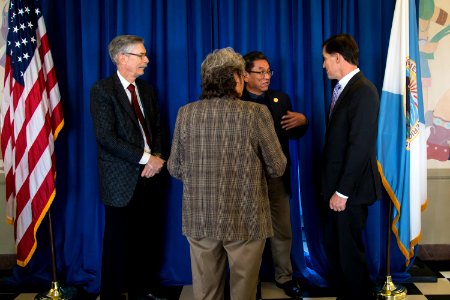 Native American Policy Signing Ceremony