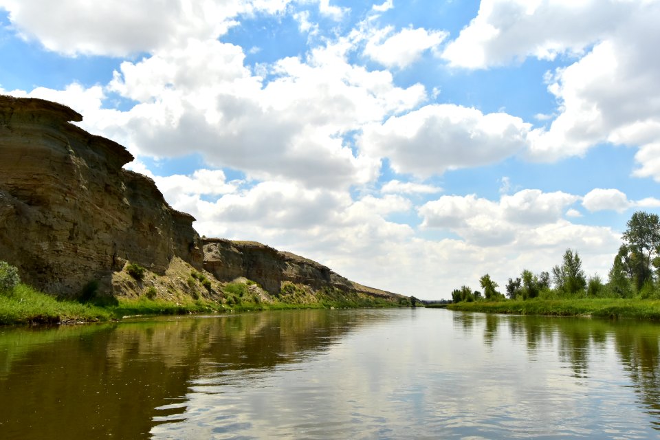 Green River on Seedskadee National Wildlife Refuge