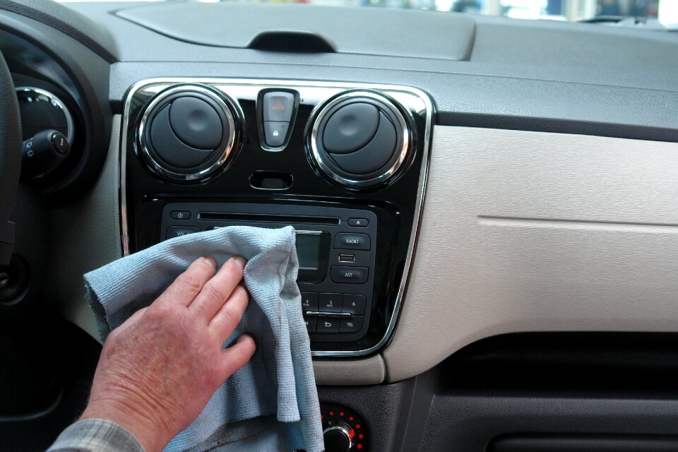 Car care inside cleaning