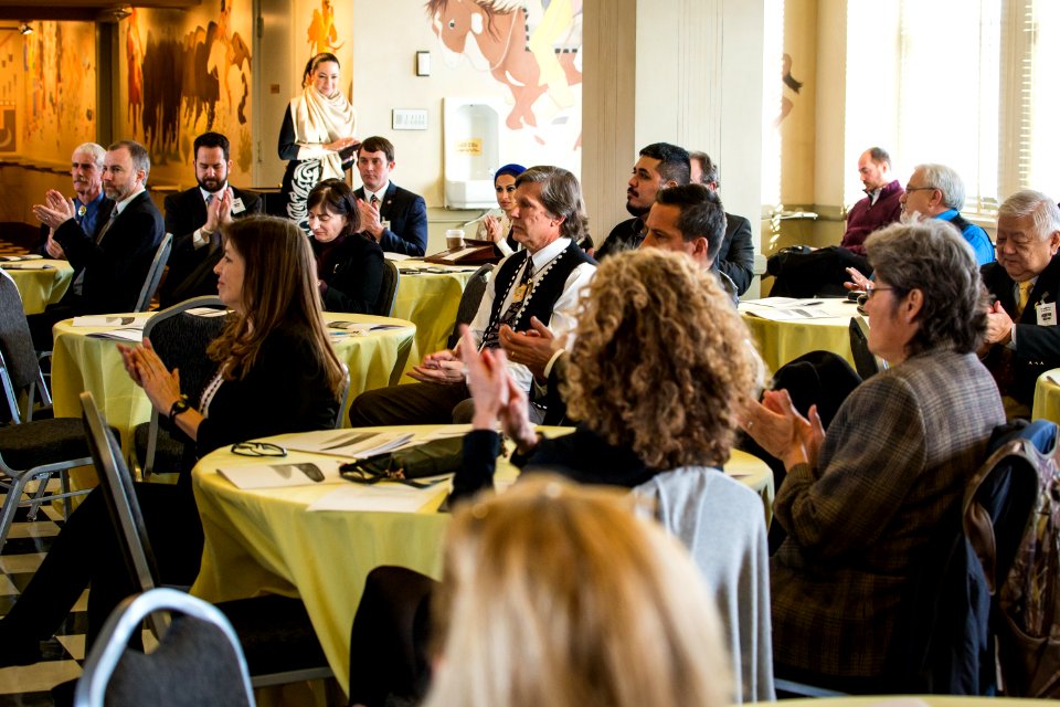 Native American Policy Signing Ceremony