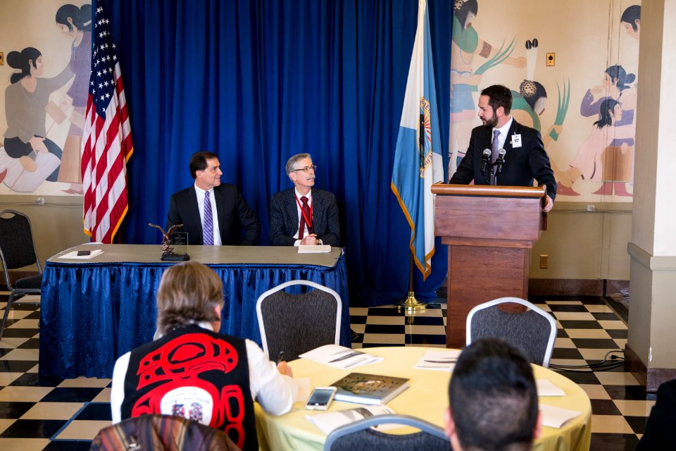 Native American Policy Signing Ceremony
