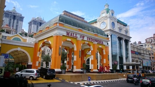 Indonesia shopping plaza photo