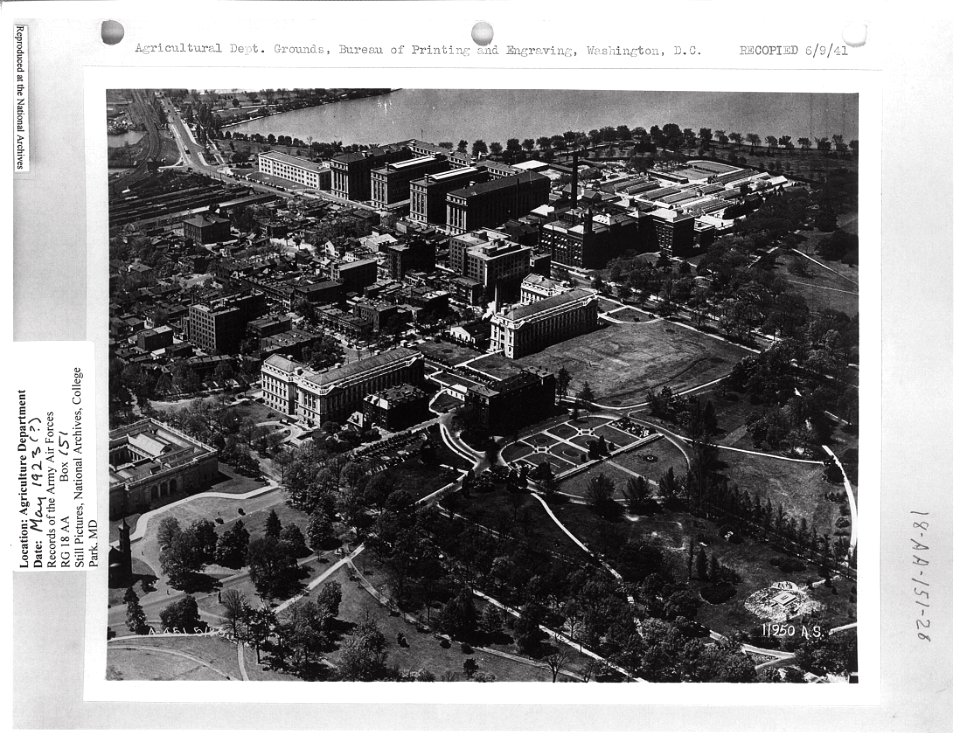 1923 (May ca) Agricultural Dept Grounds and Bldgs NARAII RG 18 AA Box 151 (2)