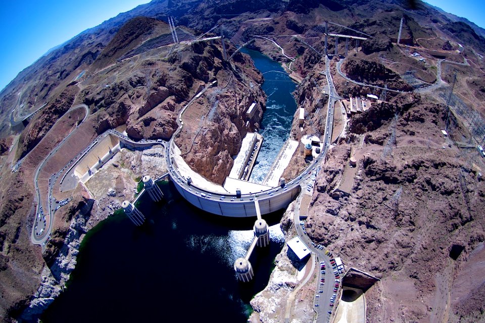 hoover dam birds eye