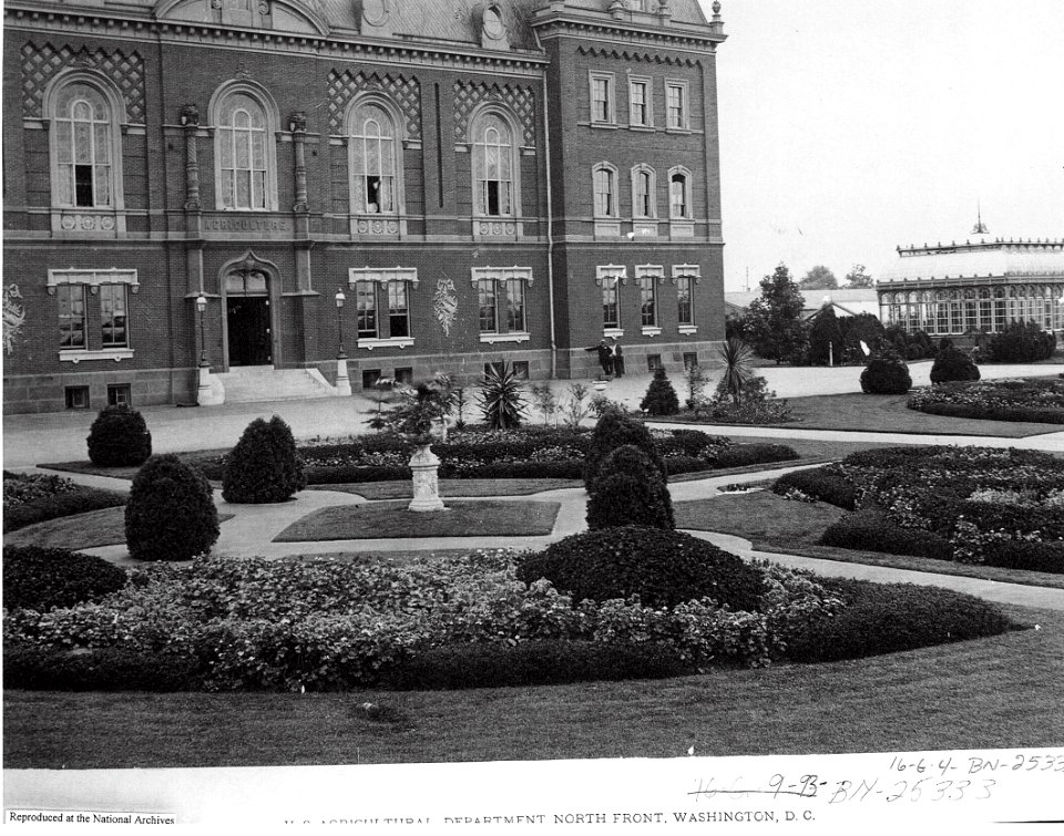 ND Old Admin Bldg and Gardens NARAII RG 16-G Box 4 BN25333