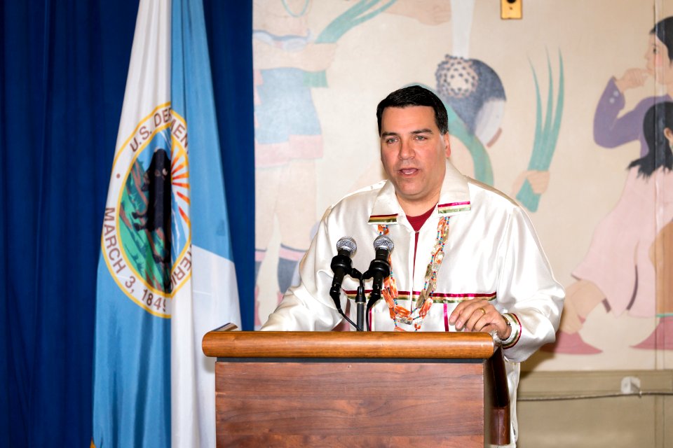 Native American Policy Signing Ceremony