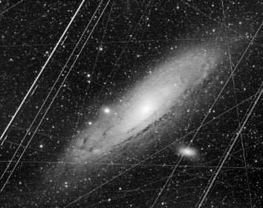 The Andromeda Galaxy in a Crowded Sky photo