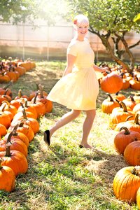 Autumn fall blonde