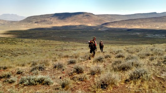 A Heavy Pack out Bighorn Sheep Hunting in Applegate Field Office