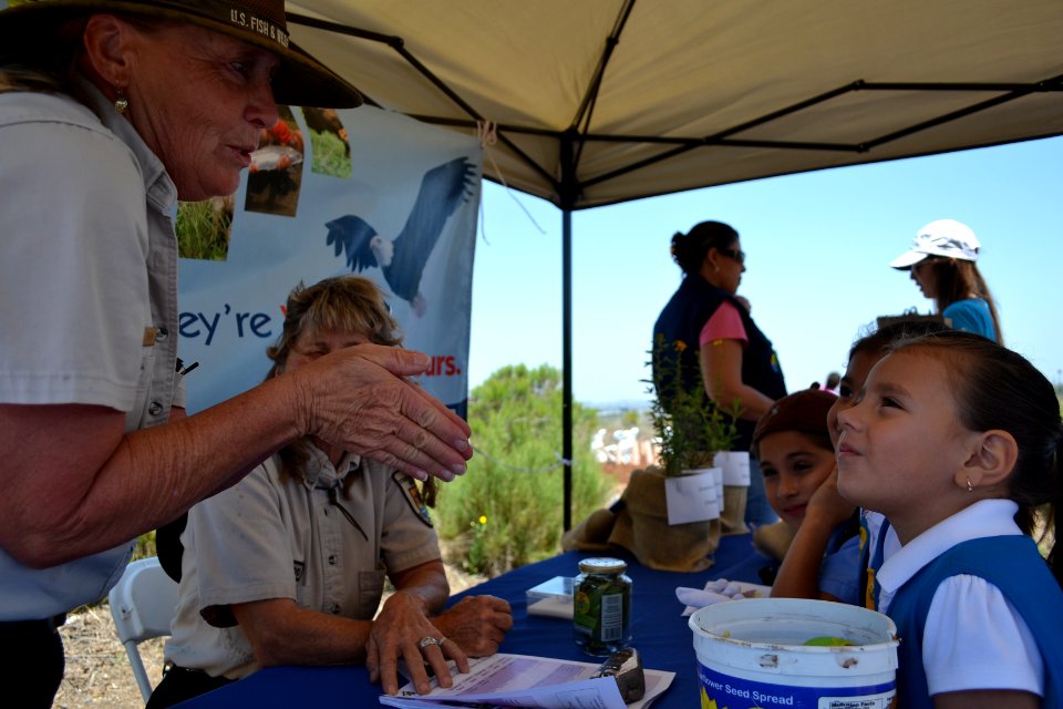 San Diego Bay National Wildlife Refuge - Milkweed Planting Event