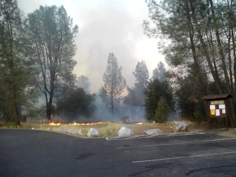 China Fire at Clear Creek ACEC
