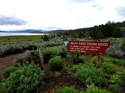 Sign at Rocky Point East