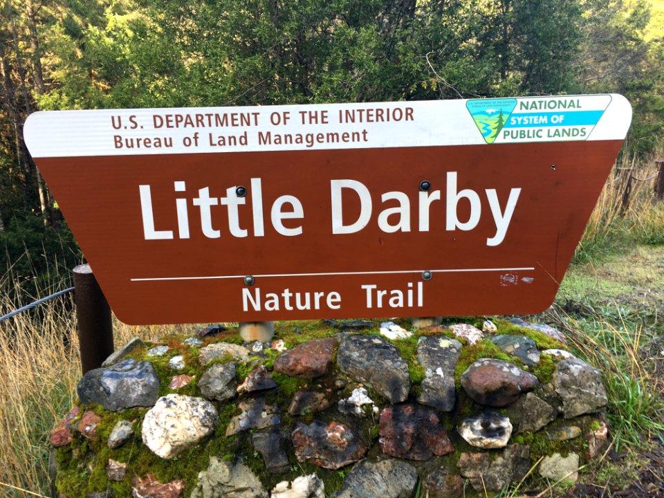Signs along Little Darby Nature Trail
