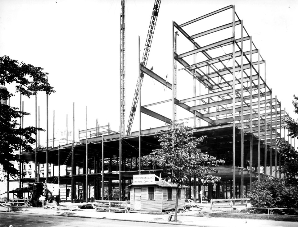 1928 (Sep 1) A Sect Admin Bldg Looking NW USDA Construction Photo Collection (1)
